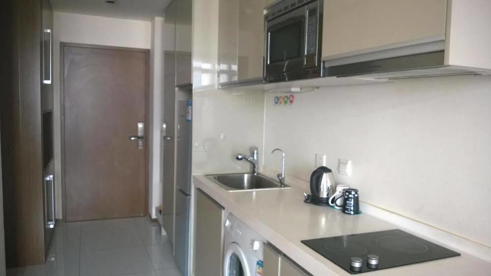 Tianjin Jinta Bangke Hotel Apartment Buitenkant foto
